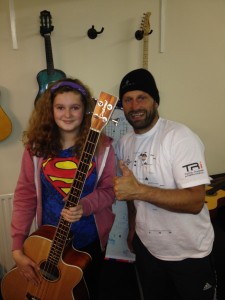 Paul & Ellie with our new Bass 