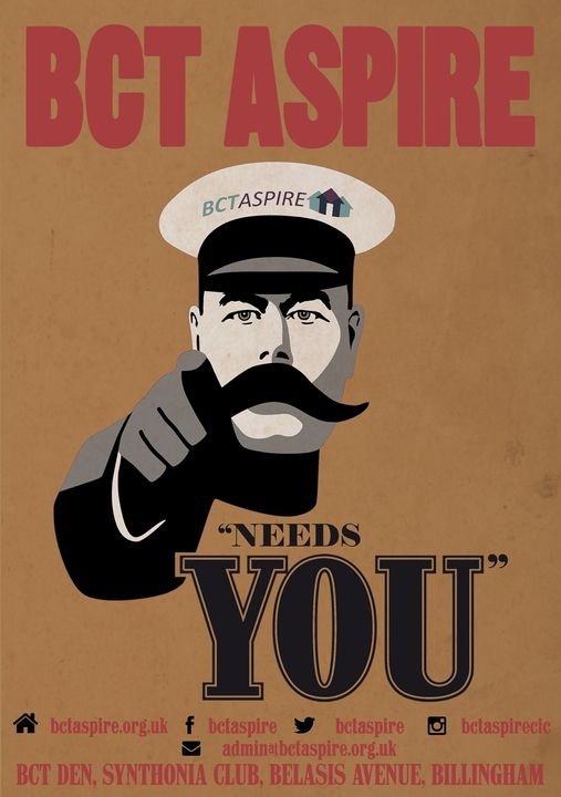 BCT Needs You - Volunteer banner