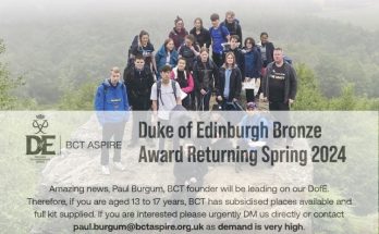 BCT Aspire Duke of Edinburgh Award Scheme
